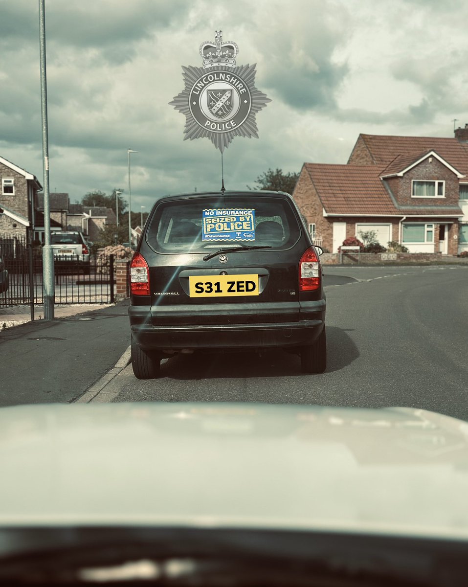 LincsPoliceOps's tweet photo. #RPU Stopped this vehicle (again) on #CALDERROAD #LINCOLN. No insurance, no driving licence and no MOT. Driver reported to court and vehicle seized. Four young children in the vehicle on the school run. Potential danger to them and other road users, is just not acceptable.
#MIB https://t.co/Zh1XJjGcAC