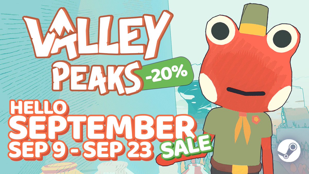🐸 Hop to it! Valley Peaks is on sale!

Scale towering peaks, meet froggy friends, and explore the picturesque valley 🌄

#indiegame #cozygame #frogs
