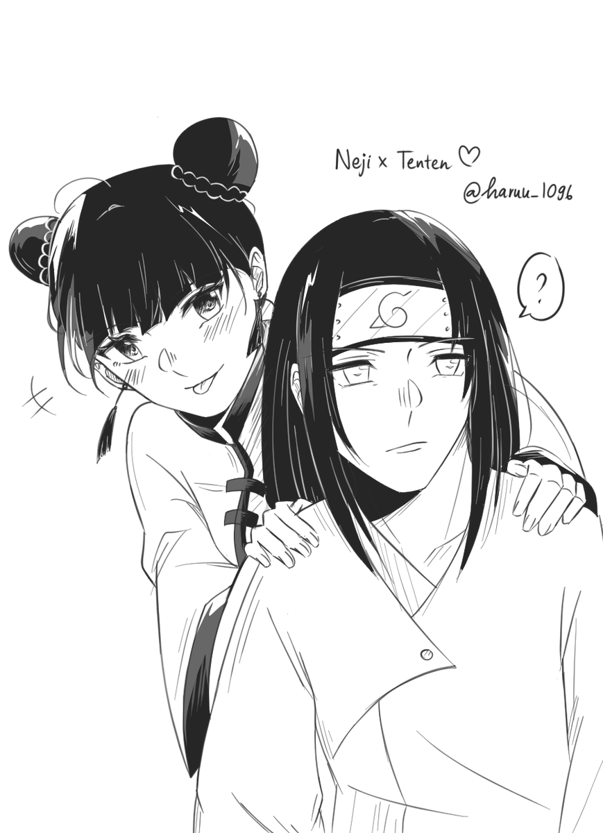 haruu_1096's tweet photo. In a world where Neji still lives ❤️

Req for: @mrm6464 
#NARUTO #TenTen #NejiTen https://t.co/b8UZH24B2u