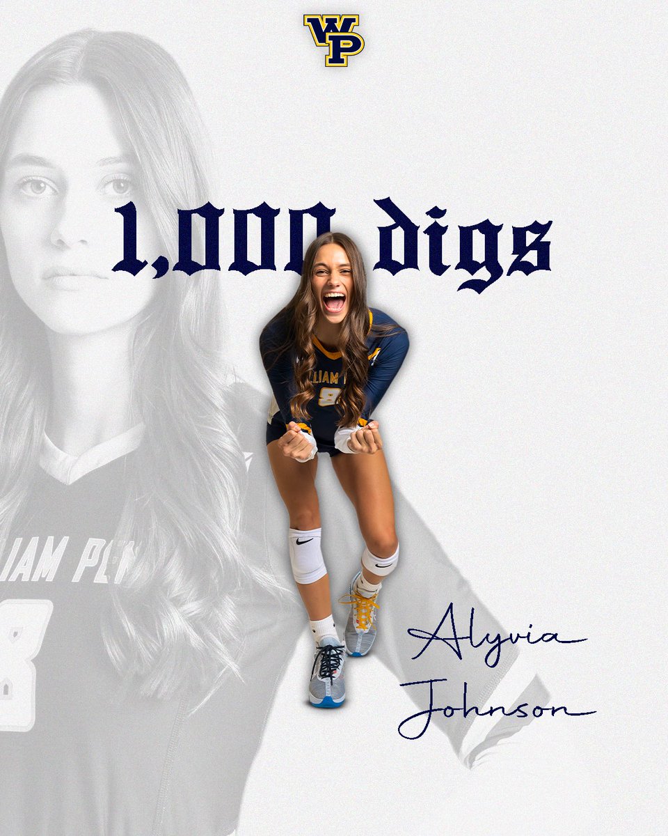 DOUBLE MILESTONE ALERT! Alyvia Johnson joins the elite club with 1,000 kills and 1,000 digs in the same week!