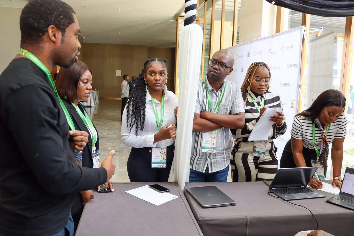 KenyaHMIS's tweet photo. Day one of #OMRS24 at the @PalladiumImpact booth was a hit!  

@KenyaHMIS teams provided the global OpenMRS community with KenyaEMR demos, covering ETL, dashboards, stock management, billing, and DWAPI. 

Join us throughout the conference to engage and share your passion! https://t.co/C3tdstIF0w