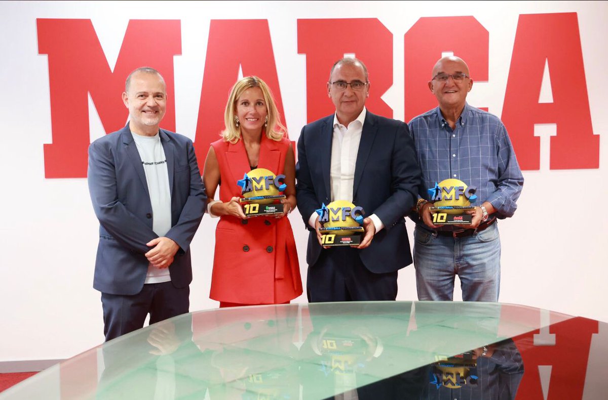 🙌🏼 ¡Muchas gracias a <a href="/CocaCola/">Coca-Cola</a>, <a href="/Alcobendas_ayto/">Ayuntamiento Alcobendas</a> y <a href="/marca/">MARCA</a> por estos 🔟 años de colaboración!

Sin vuestro apoyo nada de esto sería posible 🤝🏻 

¡A seguir haciendo historia juntos!

🏆 #MadridFootballCup
