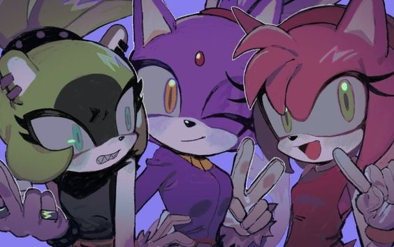 Sonicistebest's tweet photo. Surge, Blaze, or Amy?
ARTIST UNKNOWN
#sonicfanart #amyrose #blazethecat #surgethetenrec https://t.co/USFyAhmrso