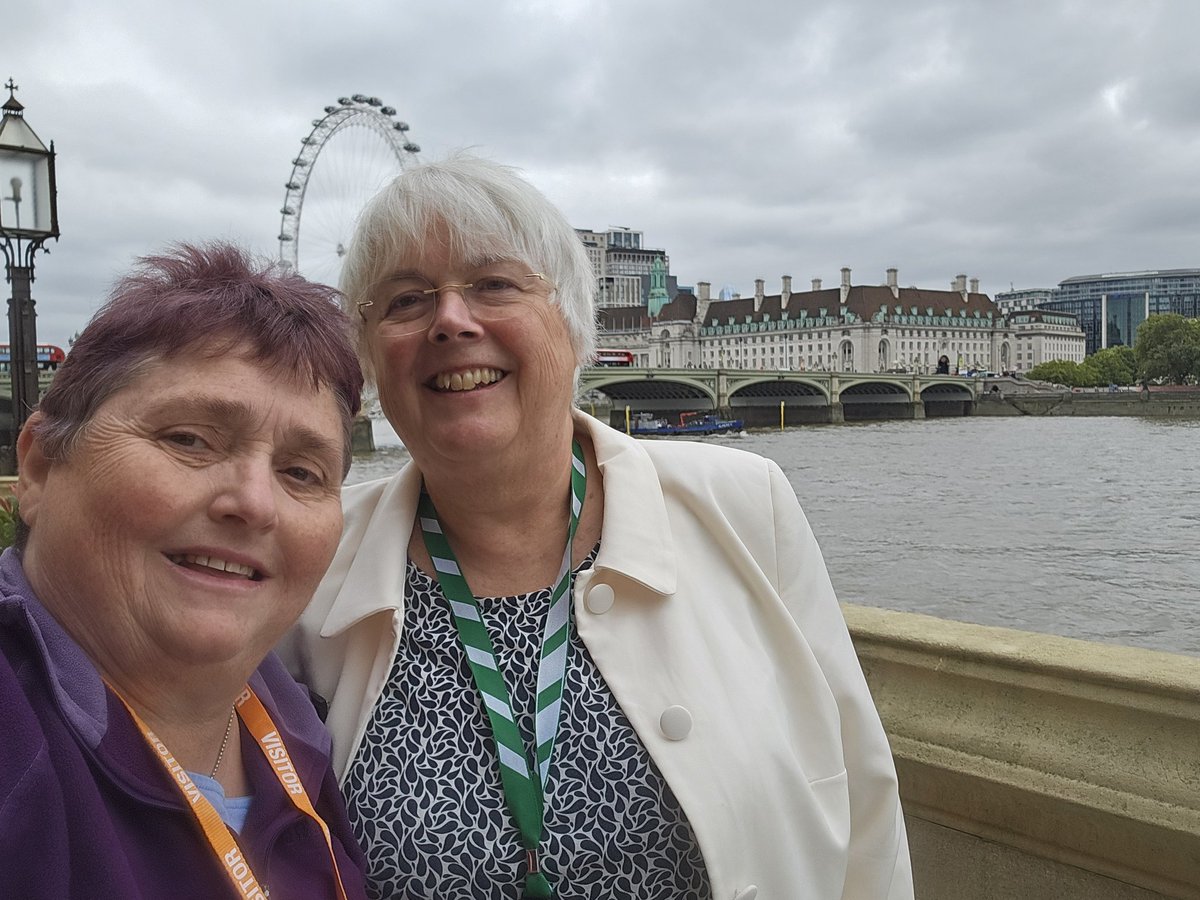Lovely to catch-up with our local mp <a href="/CharlotteCane8/">Charlotte Cane MP🔶</a> today. A brief tour of the House of Commons and lunch.