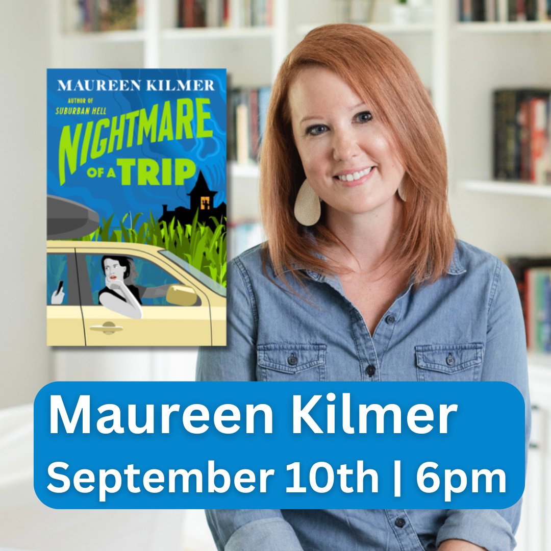 Anderson's Bookshops (@andersonsbkshp) on Twitter photo TUESDAY IN NAPERVILLE: We welcome back Maureen Kilmer <a href="/maureenkilmer/">Maureen Kilmer</a> with her latest, Nightmare of a Trip. Grab a ticket here: …htmareofaTripAndersons.eventcombo.com TUESDAY IN NAPERVILLE: We welcome back Maureen Kilmer <a href="/maureenkilmer/">Maureen Kilmer</a> with her latest, Nightmare of a Trip. Grab a ticket here: …htmareofaTripAndersons.eventcombo.com