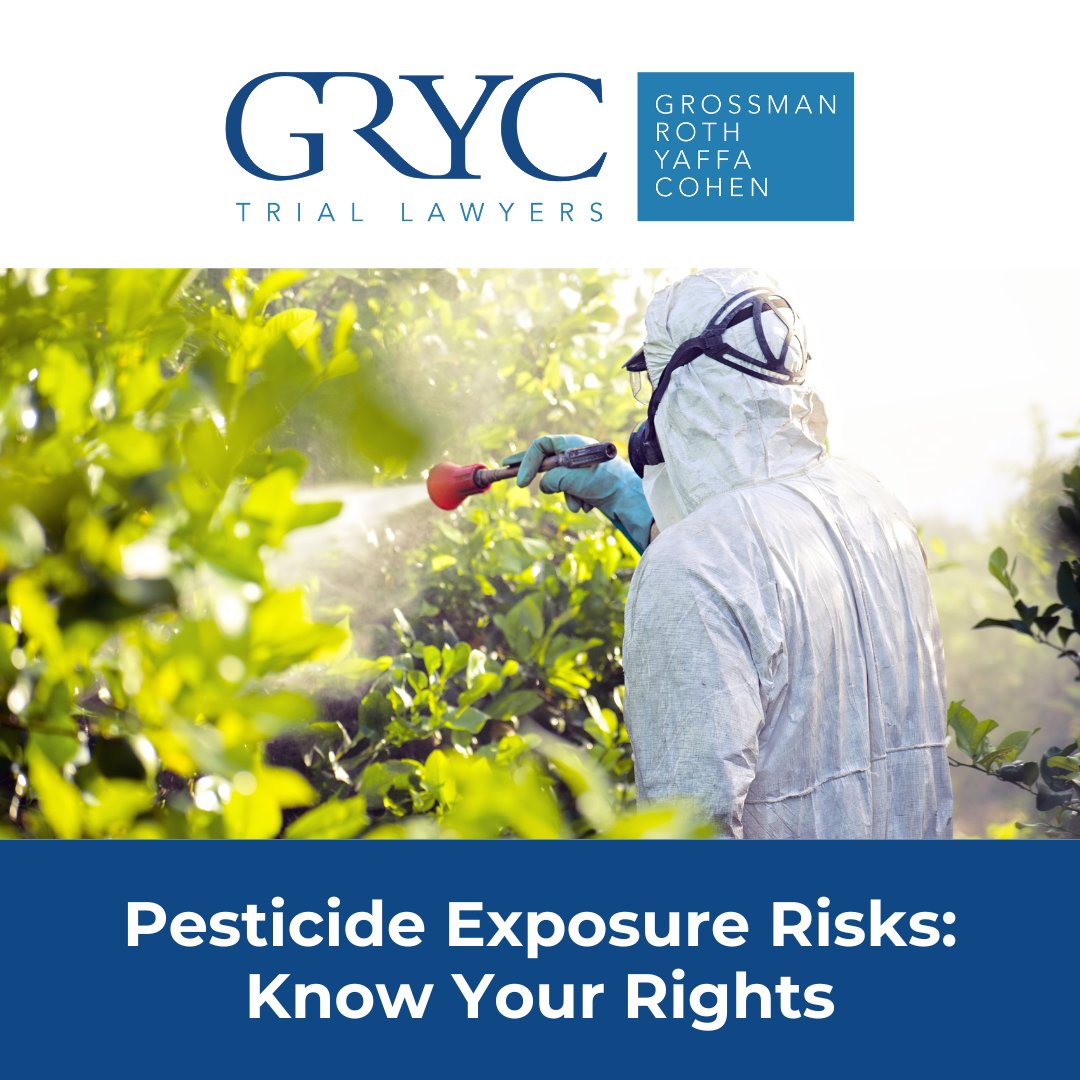 If you are at risk of exposure to toxic pesticides or have been harmed by pesticide exposure, we can help you hold those responsible for your suffering accountable for their actions.

Read our blog if you have suffered harm due to pesticide exposure: hubs.ly/Q02P9KkL0