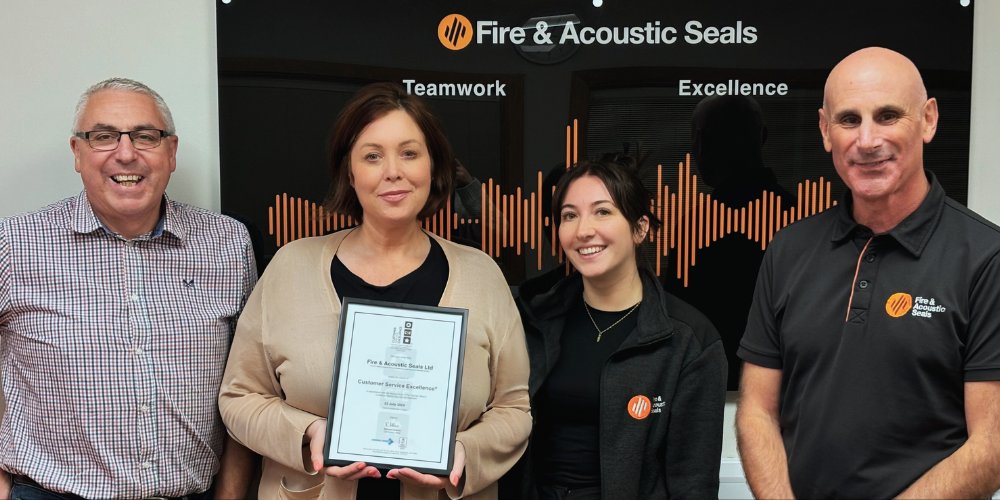 FireAcoustic's tweet photo. We are thrilled to share that Fire and Acoustic Seals have successfully obtained the Customer Service Excellence Standard.  Explore further details regarding our accomplishment at: https://t.co/CoVCZDjRdO
#CustomerServiceExcellence #IndustryLeader #CSE #fireseals #Acousticseals https://t.co/E2I9mpNrM5