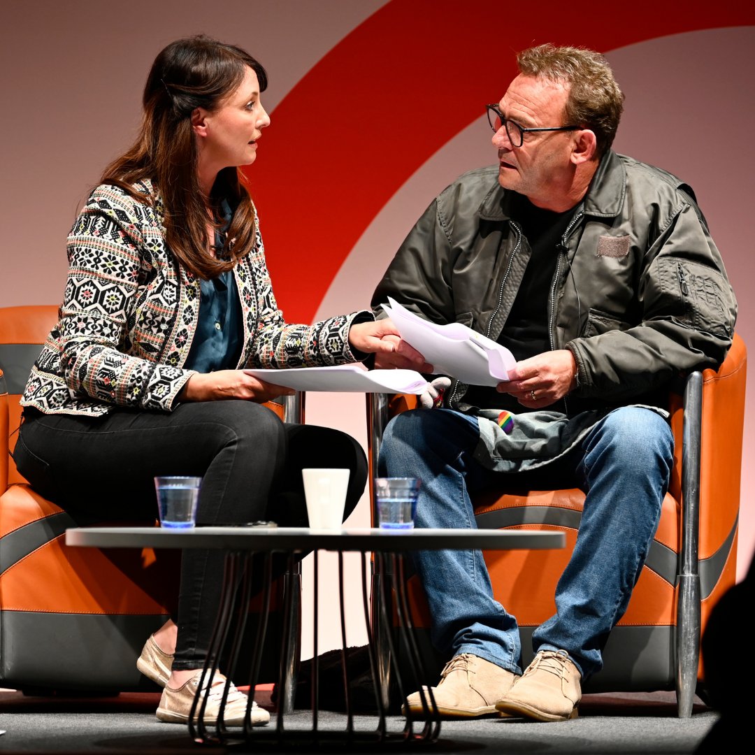 thetvfoundation's tweet photo. EastEnders cast members brought The Network’s script to life in a live-read session! 📺💚

One of our Network cohorts learned all things scriptwriting, then prepared a script for a readthrough at #EdTVFest.

Watch the session free. 👇
https://t.co/hQGeRQtoNW https://t.co/G4oq8vFm7N