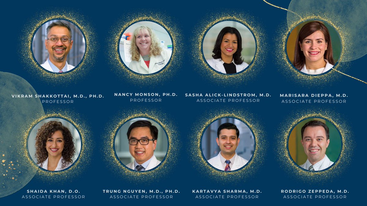 Congratulations to our amazing faculty, Drs. Shakkottai, Monson, Dieppa, <a href="/ShaidaKhanDO/">Shaida Khan</a>, <a href="/SALtheNeuroGal/">Sasha_NeuroMD&</a>, Nugyen, Sharma, and Zepeda on their promotions! We are lucky to be able to work with them every day and are grateful for all their efforts.
<a href="/UTSWBrain/">UT Southwestern O'Donnell Brain Institute</a> 
#neurotwitter