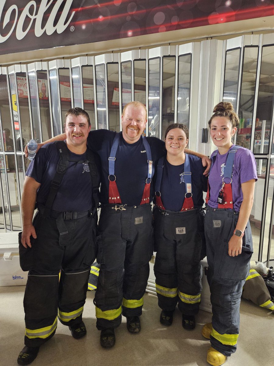 Proud of these four fighters who participated in the 911 Memorial Walk yesterday held at the Bayshore, 10 laps around the arena walking up every stair, very impressive.
