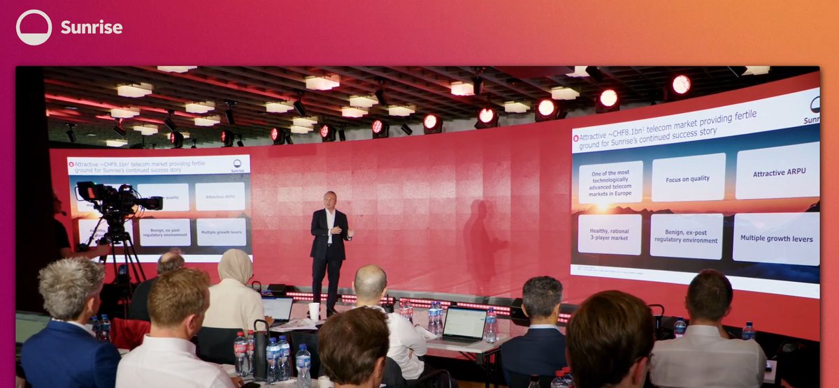 Celebrating a new dawn for Sunrise!

Today our Swiss #telecoms business <a href="/Sunrise_de/">Sunrise</a> held a Capital Markets day to set out plans for #growth and success as a standalone company, following the proposed 100% spin off from Liberty Global. 

Find out more: libertyglobal.com/investors/sunr…