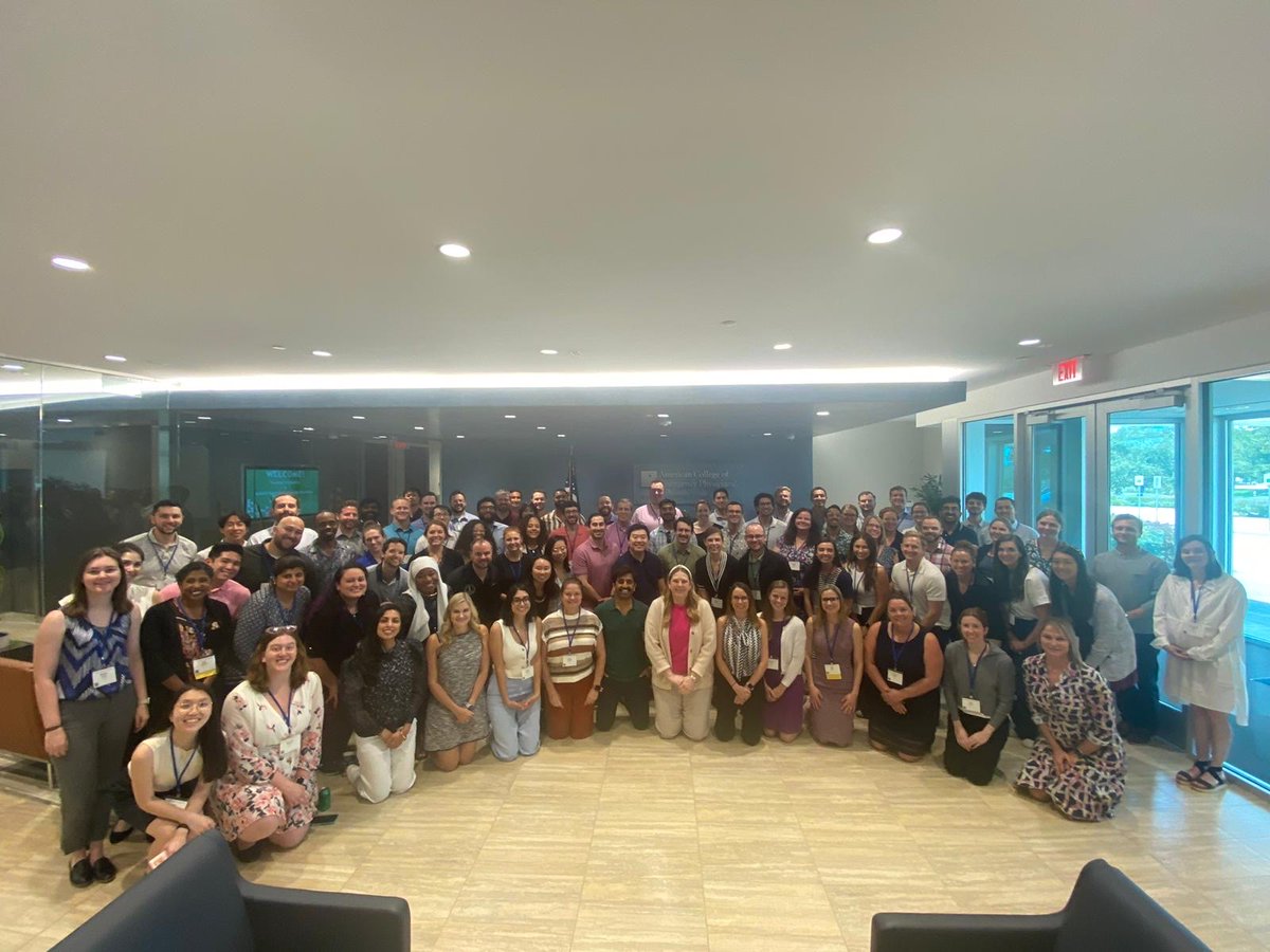 Dr. Thomas, one of our chief residents, participated last month in ACEP’s Resident Teaching Fellowship and learned about giving feedback, mentorship, curriculum designed and other MedEd topics. 

Congratulations Dr Thomas!