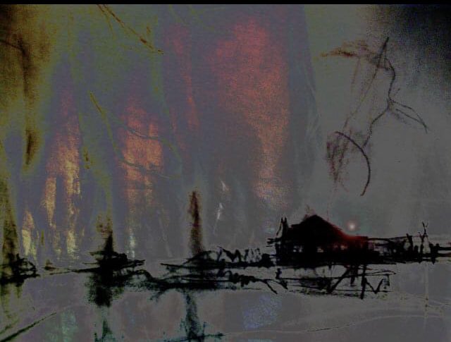 Brucethomasart's tweet photo. Midnight Homestead https://t.co/NRffWb2JOn