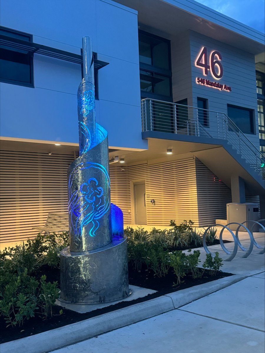 My new sculpture for the fire station in Clearwater, FL