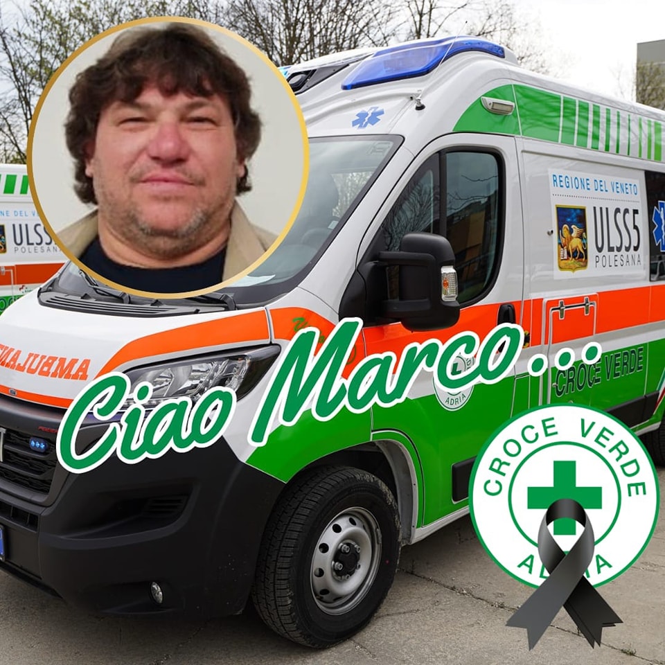 9SET Marco ci ha lasciato. Il 17 luglio in #transpolesana l'#ambulanza di <a href="/AdriaCroceVerde/">Croce Verde Adria</a> su cui stava operando in soccorso per incidente stradale è stata colpita in pieno da un'altra autovettura. Profondamente commossi siamo vicini ai suoi cari ed ai colleghi dell'Associazione.