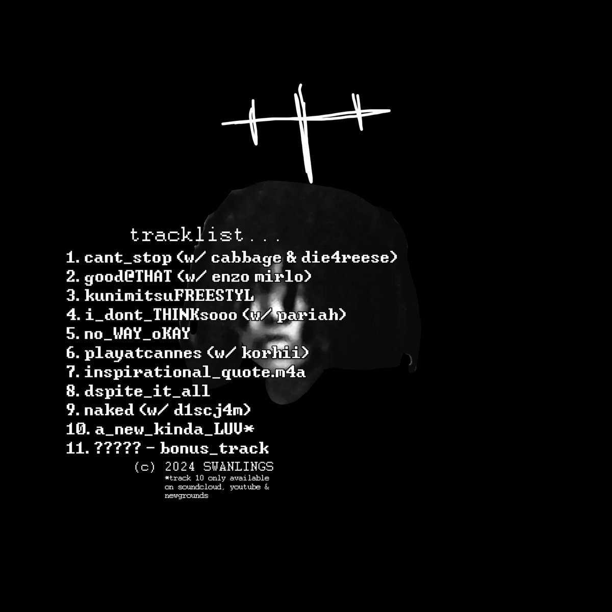 SWANLiNGZ's tweet photo. @fuckjamesy - 'JAMESY SWAN 3' out now via SWANLiNGS Records 🤍🦢 

https://t.co/29fxQI45qv https://t.co/Gip8DMfZW9