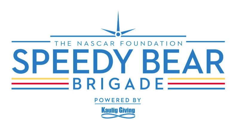 NASCAR's tweet photo. Bringing smiles to children's faces, one teddy bear at a time. 

The @NASCAR_FDN's Speedy Bear Brigade is back!