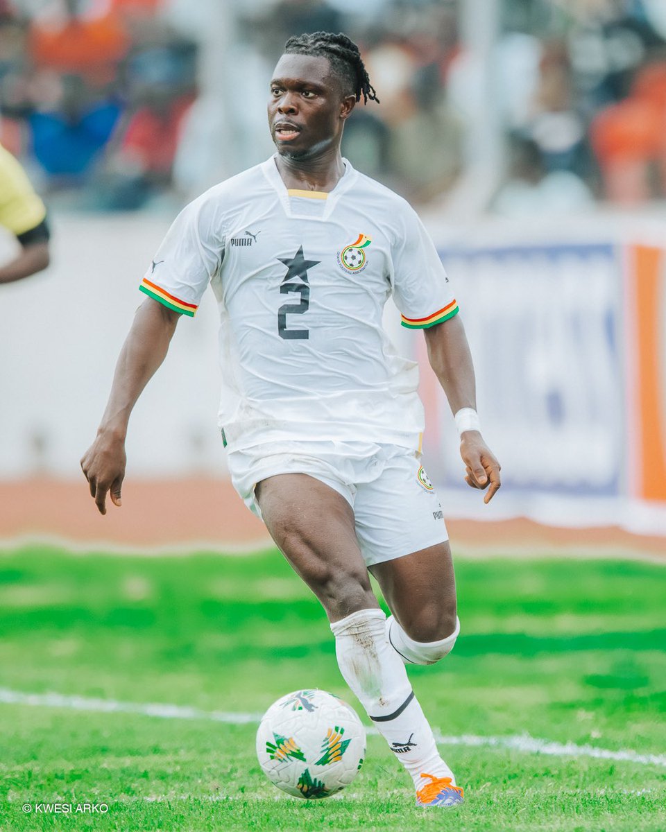 kwesiarko's tweet photo. Alidu Seidu for Ghana 🆚 Angola #AFCON2025 #AFCONQualifiers https://t.co/ffy13X00qx
