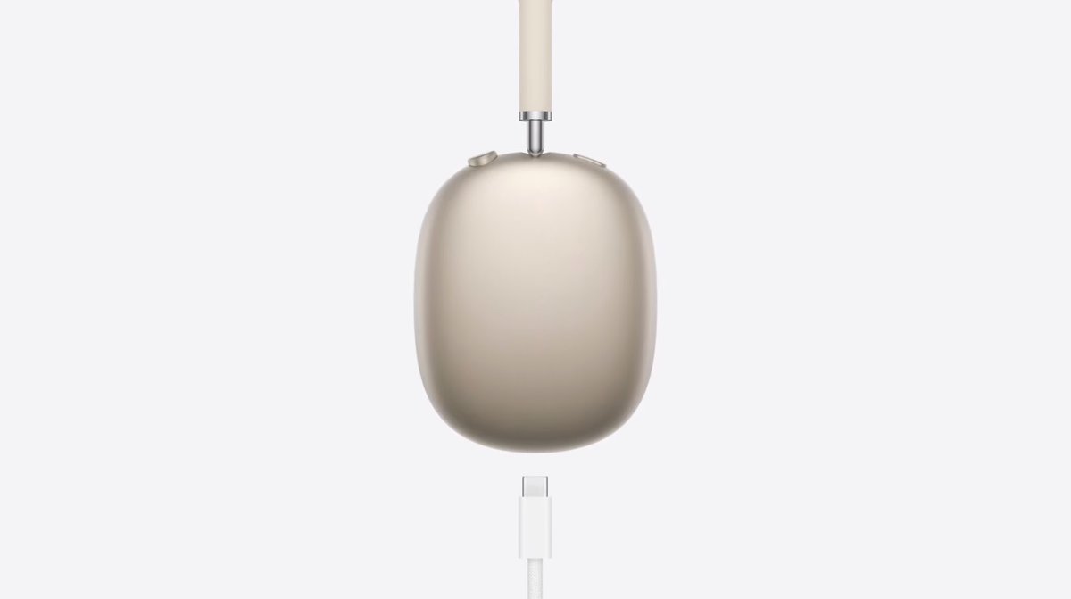 AirPods Max teraz ze złączem USB-C #AppleEvent #AirPodsMax #AppleEvent24