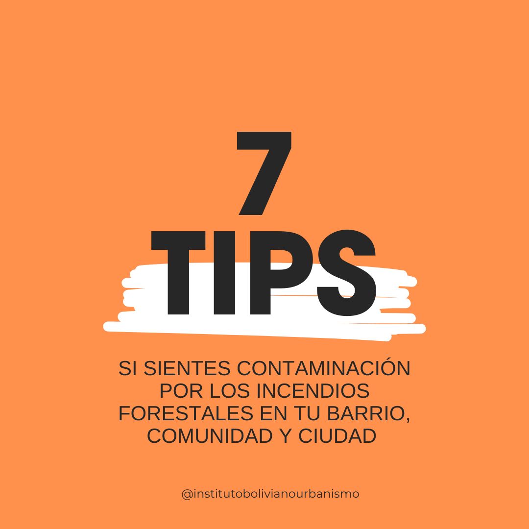 Instituto Boliviano de Urbanismo tweet media