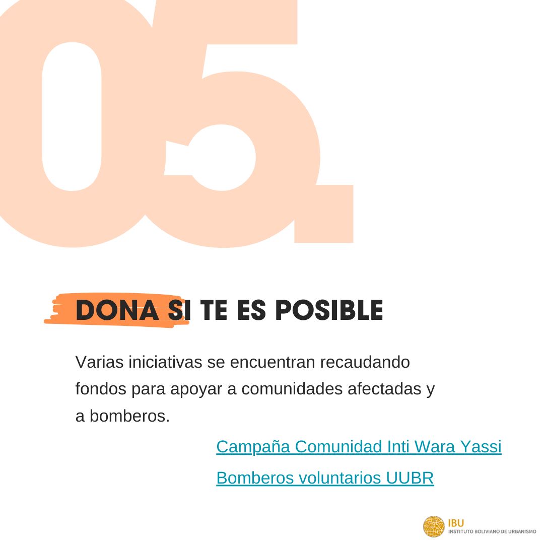 Instituto Boliviano de Urbanismo tweet media