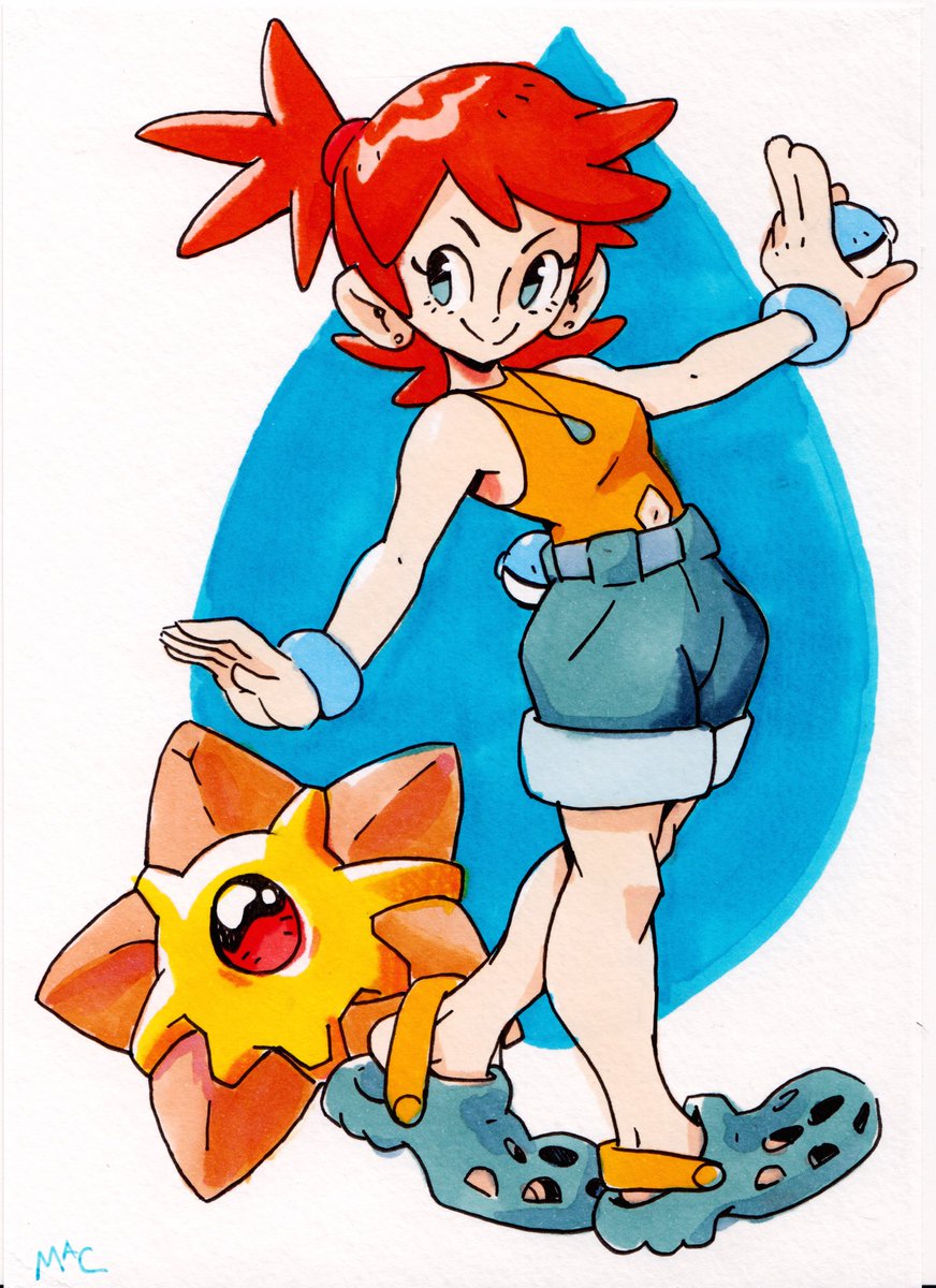 MacIntyreRath's tweet photo. Misty &amp; Staryu https://t.co/uIFrO4FL9n
