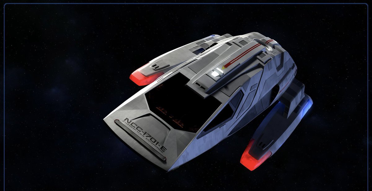 ussrenegade's tweet image. USS Renegade • Intrepid Class Starship • Starfleet Registry NCC-72552

• Type-11 Shuttlecraft | Quantity onboard: 2

#ussrenegade #intrepidclass #startrek