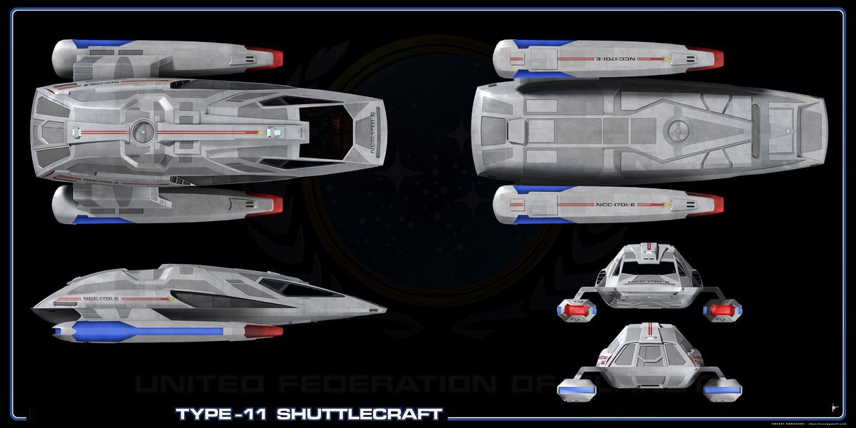 ussrenegade's tweet image. USS Renegade • Intrepid Class Starship • Starfleet Registry NCC-72552

• Type-11 Shuttlecraft | Quantity onboard: 2

#ussrenegade #intrepidclass #startrek