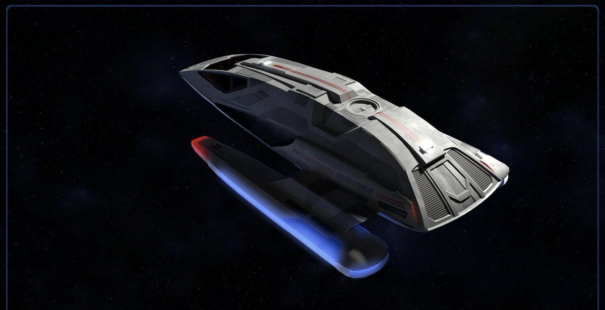 ussrenegade's tweet image. USS Renegade • Intrepid Class Starship • Starfleet Registry NCC-72552

• Type-11 Shuttlecraft | Quantity onboard: 2

#ussrenegade #intrepidclass #startrek