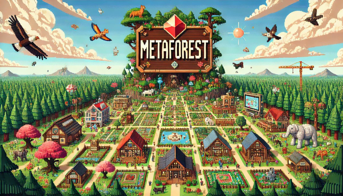 treedotid's tweet photo. Everything is evolving rapidly. 🪄
The magical forest that once thrived on Ethereum will continue to prosper.
To all forest natives, as #MetaForest continues to thrive🎄, what projects or ecosystems would you like to see us integrate? https://t.co/hXU1se2wwz