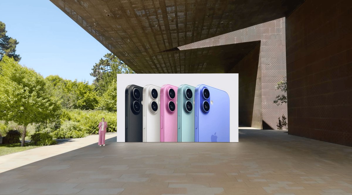 DuncanKlassen's tweet photo. RT @BrandonButch: Official iPhone 16 colors!

#AppleEvent https://t.co/57B1fATcpV