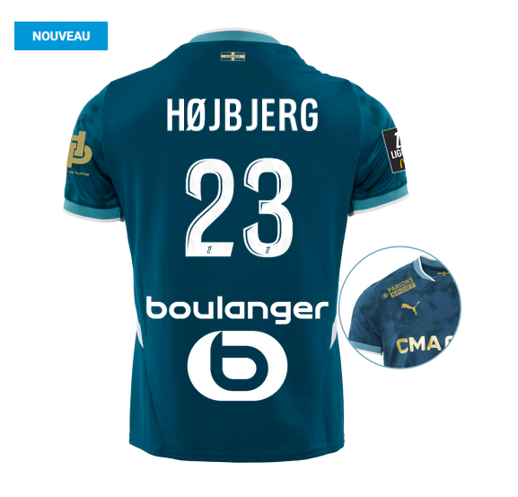 🔥 Nouveaux maillots OM 2024/2025 disponibles dès maintenant !
🏠 Domicile ou 🛫 Extérieur, choisis ta version Player (+2€) ou personnalise avec nom, numéro et écussons !
💥 Ne manque pas l'offre à seulement 15€ : jerseys.lc.cx/Marseille

#OM #TeamOM #Marseille #MercatOM