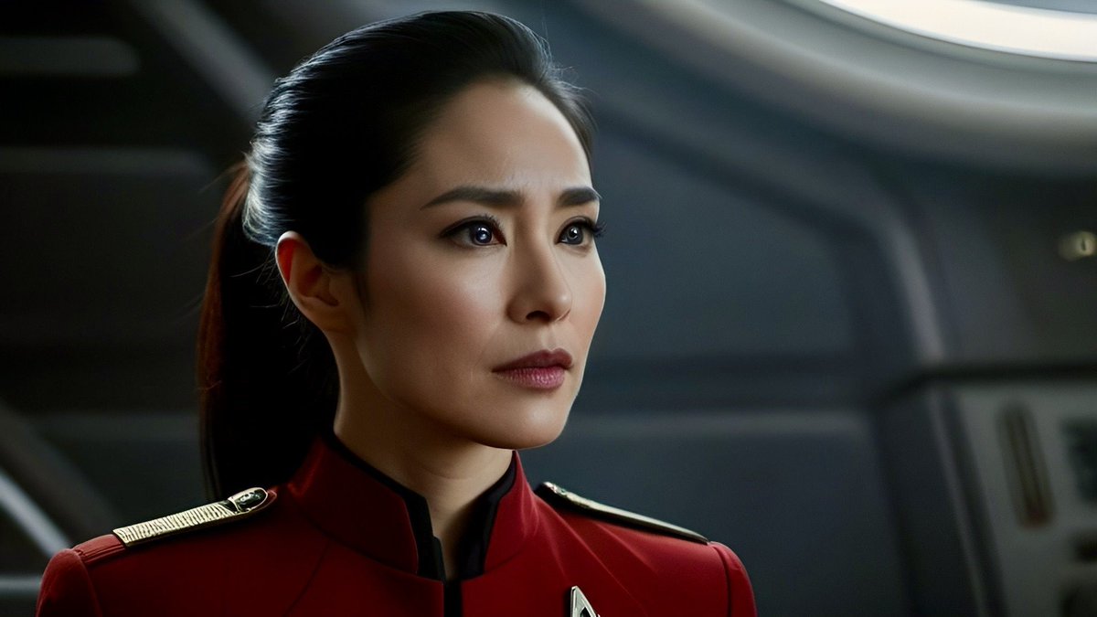 ussrenegade's tweet image. USS Renegade • Intrepid Class Starship • Starfleet Registry NCC-72552

• 2372: NAOMI MINAMOTO is promoted to Captain and given command of the USS RENEGADE and arrives to oversee final construction. 

#ussrenegade #intrepidclass #startrek