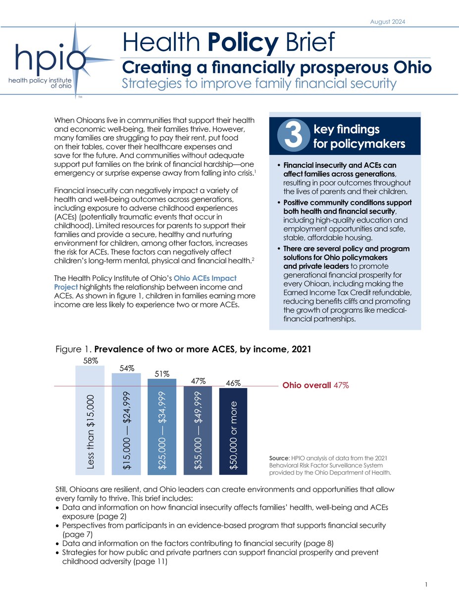 HOT off the presses! HPIO latest policy brief explores financial security, and its impact on health: buff.ly/3z8kRfh