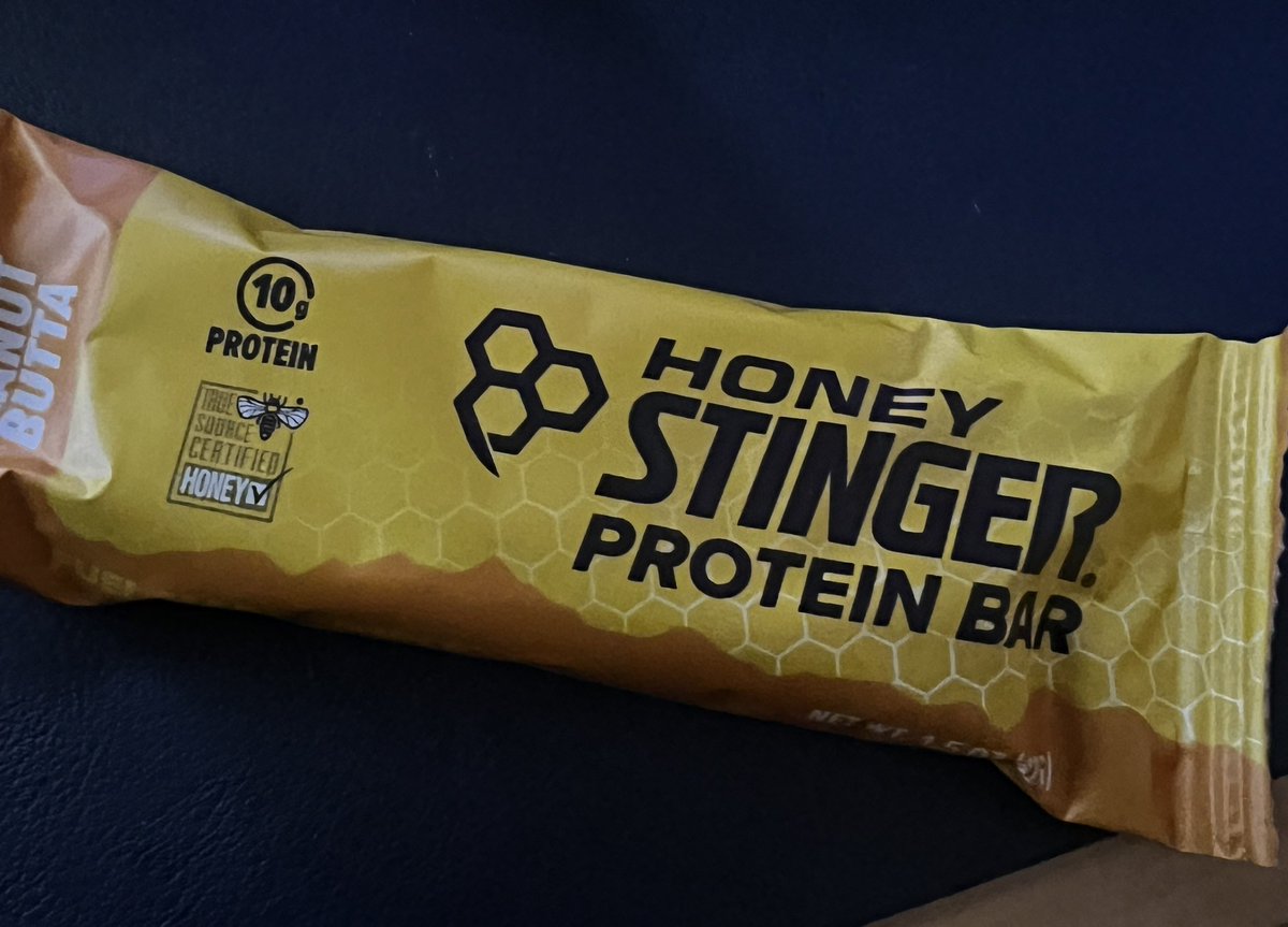 I’ve been rocking the summer and fall training with my <a href="/HoneyStinger/">Honey Stinger</a> gels. And now this protein bar for recovery! Get yours at honeystinger.rfrl.co/j4gd5! Use code AMBFAM25 at checkout for 25% off!

#HoneyStingerAmbassador #purchasehoneystinger