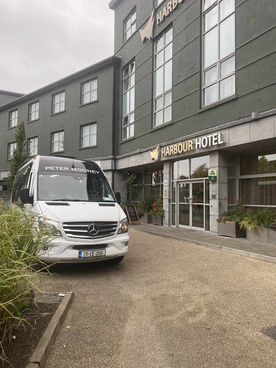 Petermooneytour's tweet image. Transfer to the #Harbourhotel in #Galway 

For contact information, 
Web: petermooneytours.ie 
Email: petermooneytours@gmail.com

#AirportTransfers
#WeddingTransfers
#Sightseening
#Golftours
#Schooltours
#Executivetravel
#Taxihire
#Coachhire
#MercedesSprinterUnvi