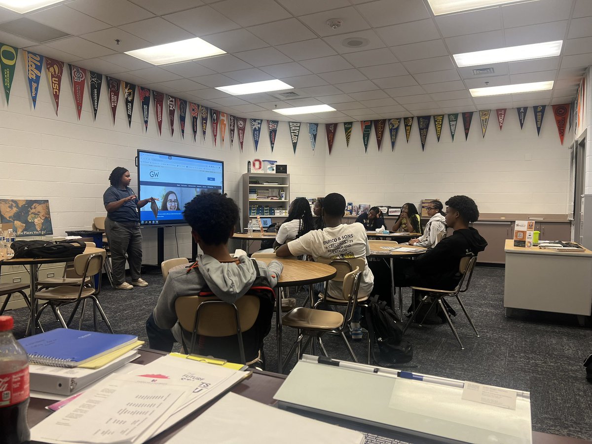 First college visit of the year! George Washington University!