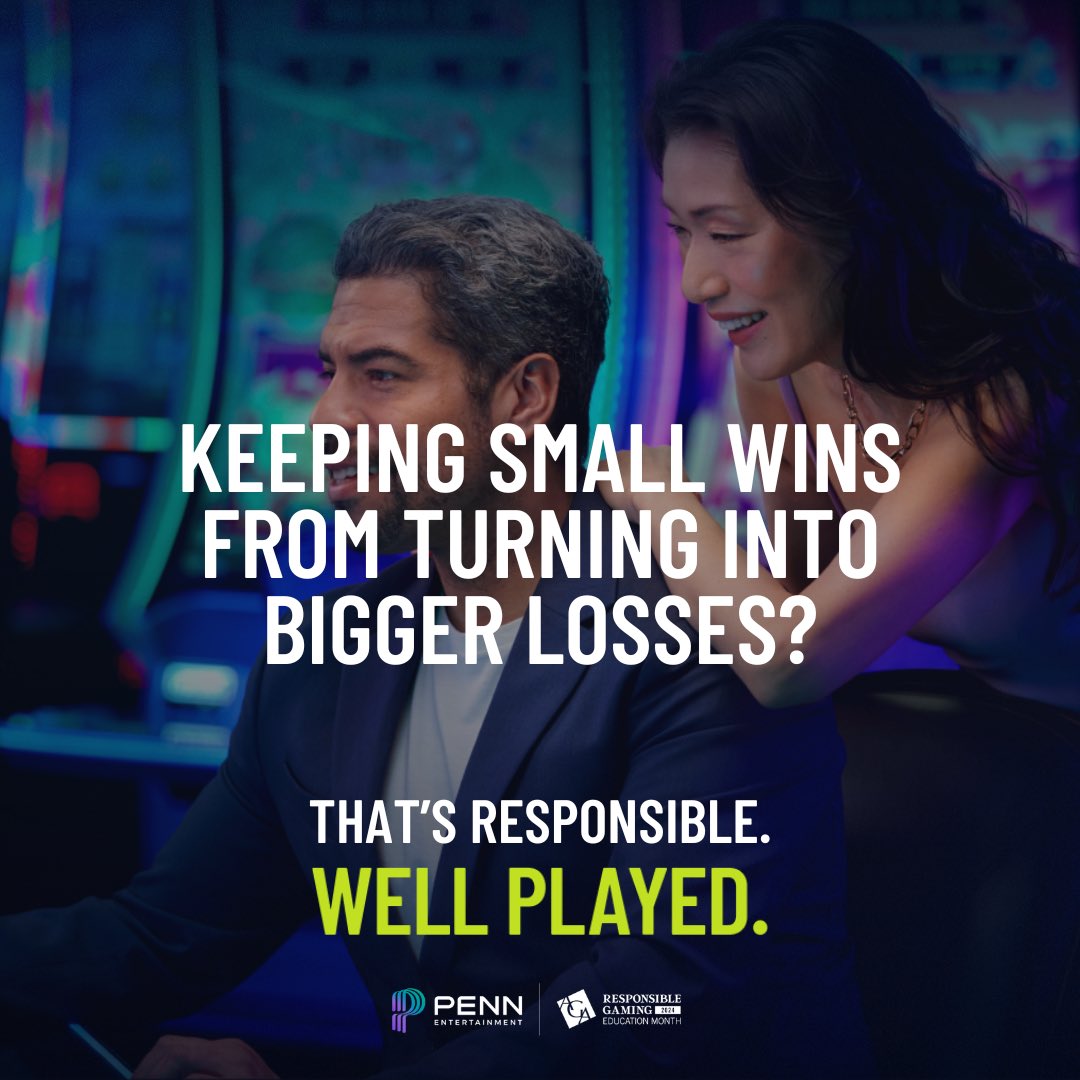 PENNEntertain's tweet image. Small wins are meant to be enjoyed. Establishing a clear plan for when to walk away helps protect your earnings and ensures that gaming remains a positive experience.

Learn more about managing your gaming effectively here: bit.ly/4dwtzmi

#WellPlayed