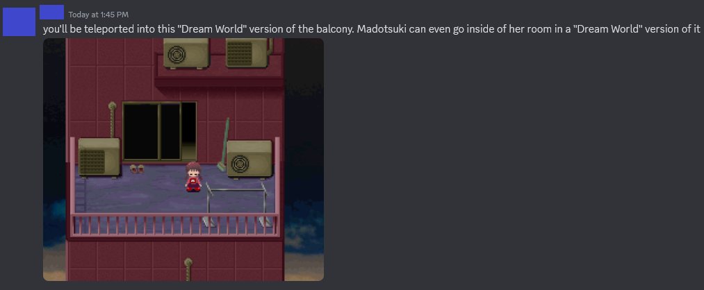 Obscure Yume Nikki Facts tweet media