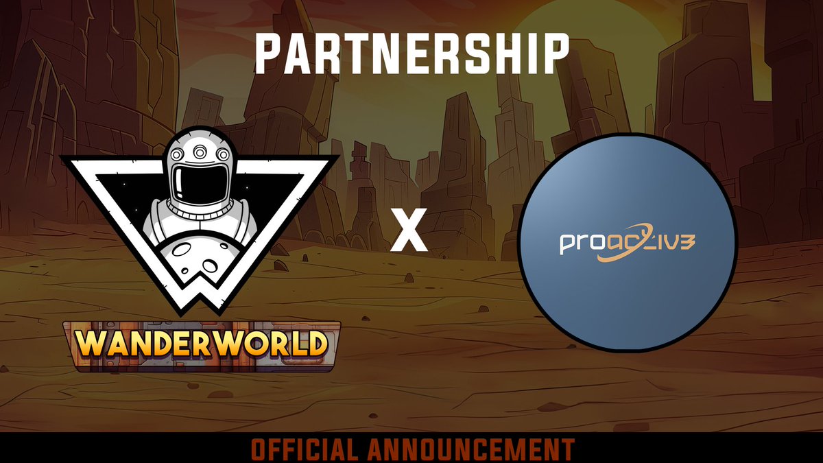 PROACTIV3 x <a href="/WanderworldGame/">WanderWorld</a> 

Our vision for Wanderworld is to establish a leading, player-driven universe, beginning with the digital card game Cyber Clash. 

Join their discord: discord.gg/wanderworld 
for a chance to receive free mint and wanderlist...