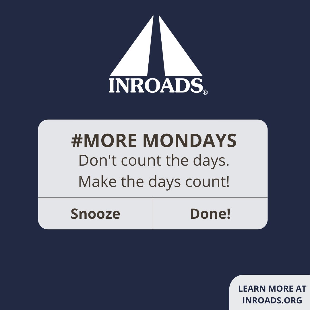 INROADS's tweet photo. At INROADS, we're dedicated to supporting students every step of the way on their journey to career success.

Learn more about how we can help you achieve your career goals at https://t.co/zjBnxDqe9I 🚀

#CareerSuccess #INROADS #collegeprogram #highschoolprogram #studentprogram https://t.co/vfFrLIOQrt