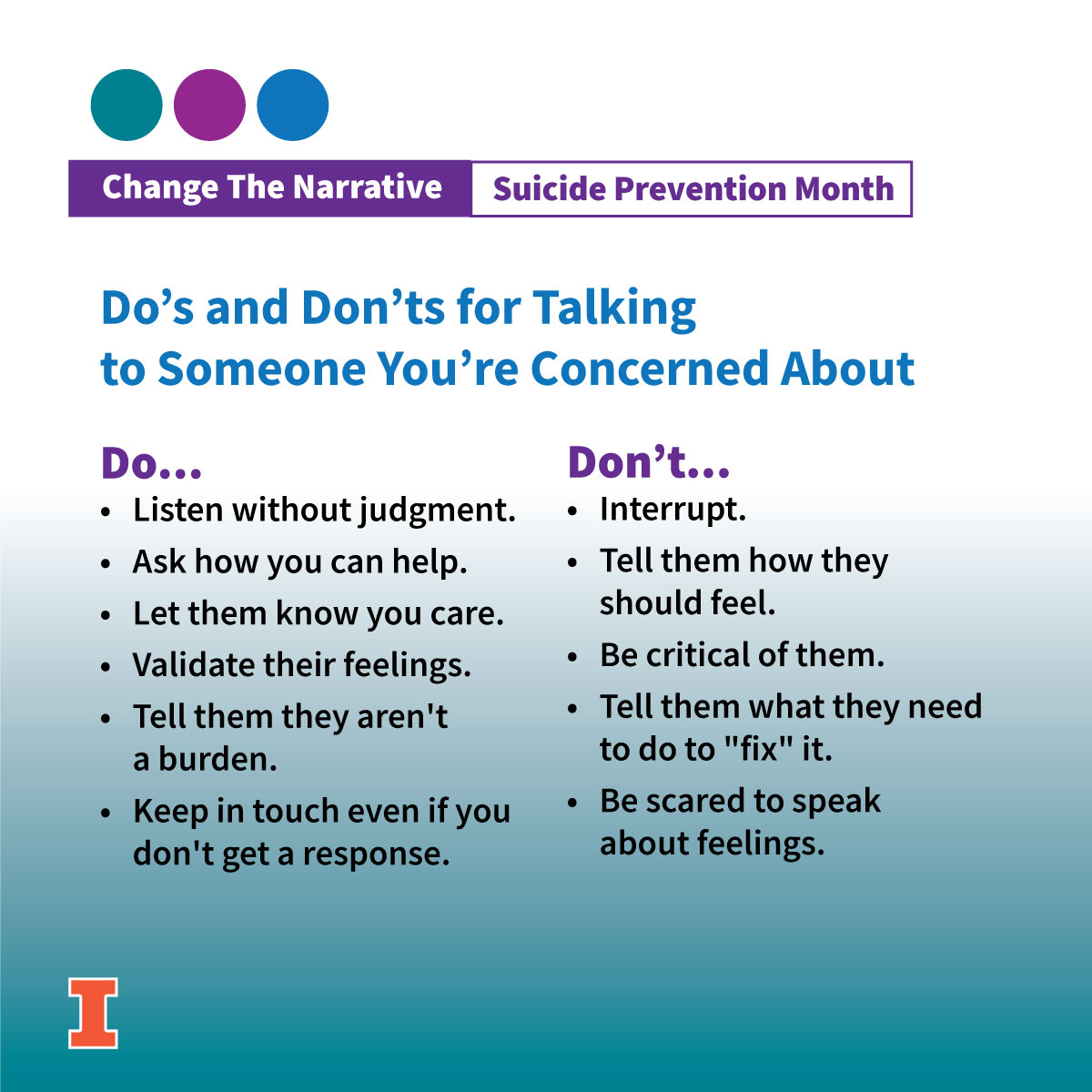 Counseling Center (@ui_counseling) on Twitter photo We can all encourage understanding, reach out to people who are struggling, and share our experiences. We can all play a role in supporting those experiencing a suicidal crisis or those bereaved by suicide. We can all encourage understanding, reach out to people who are struggling, and share our experiences. We can all play a role in supporting those experiencing a suicidal crisis or those bereaved by suicide.