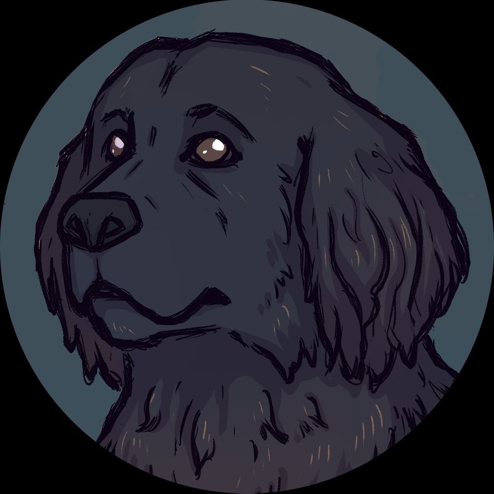 Who's the best girl on The Witch of the Wake? It's Ceto, Captain Valentine's loyal dog, of course! This Newfoundland pup loves swimming and keeps the crew's morale up despite all the hardships. And yes, she loves pets.

#SpooktoberVNJam
