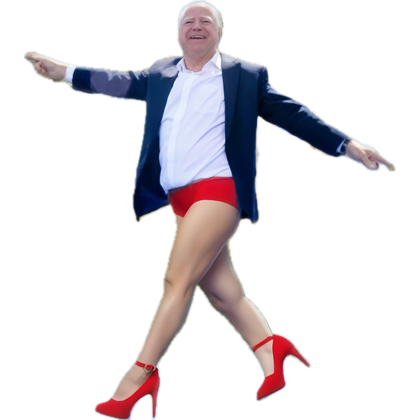 LiberteeUSA's tweet photo. @GovTimWalz kick little pebbles with your China-red heels, #TimAwolz https://t.co/7V3z3vOqwf