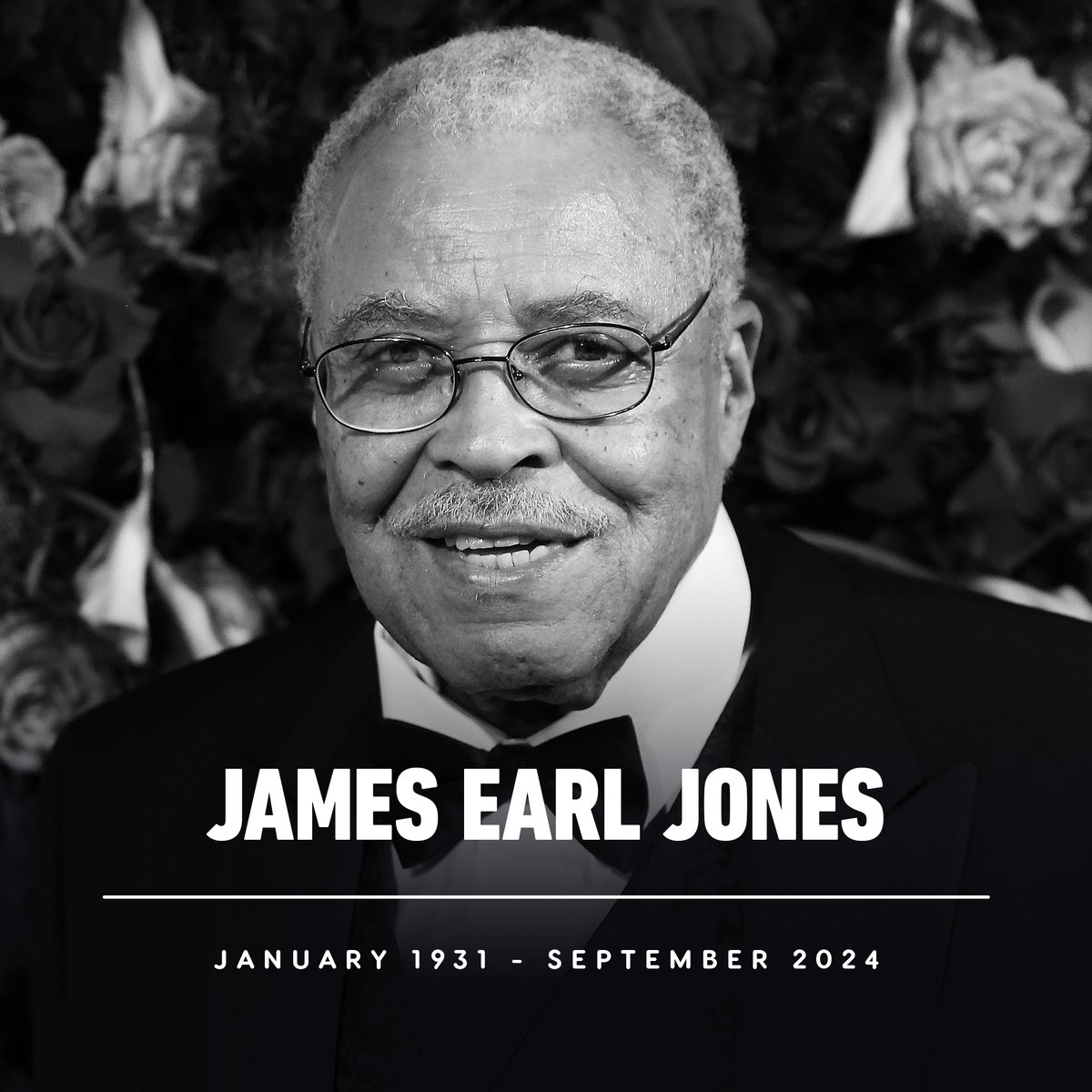 James Earl Jones, the legendary EGOT-winning actor known for roles in Star Wars, Field of Dreams, The Lion King, and more, has died aged 93.