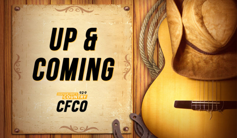 Country913CFCO's tweet image. It's a new season of #UpAndComing! 

At 6:20 this afternoon, we feature PEI's @themaxwraptor - Lawrence's new tune with Brooke MacArthur is "What You See In Me"

--@MikeRegnier2