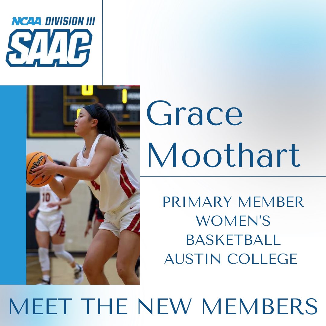 d3saac's tweet photo. Grace Moothart (@ACsports) is the primary representative for the @SCAC_Sports!

#diii #ncaa https://t.co/yBsEgC3Mgc
