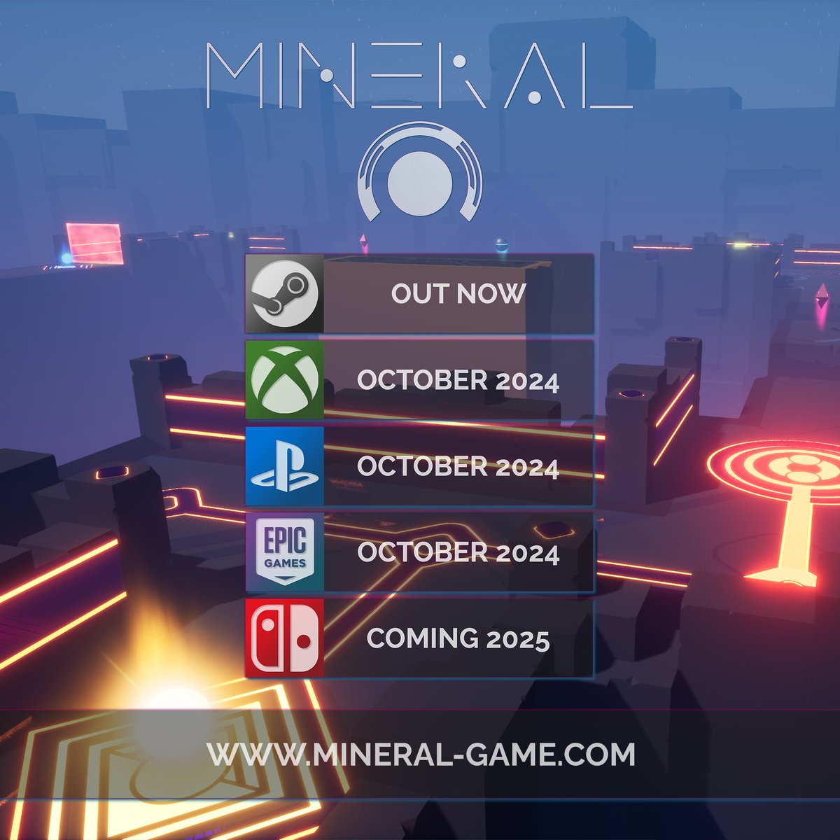 XitolLtd's tweet image. Welcome to the realms of Mineral. Explore challenging environments and unearth unique secrets along the way. Out now on Steam. Available soon on all platforms.
#GameEnvironments #MadeWithUnrealEngine #IndieGames #IndieDev #Gaming #PC #Xbox #Playstation #NintendoSwitch  #Steam