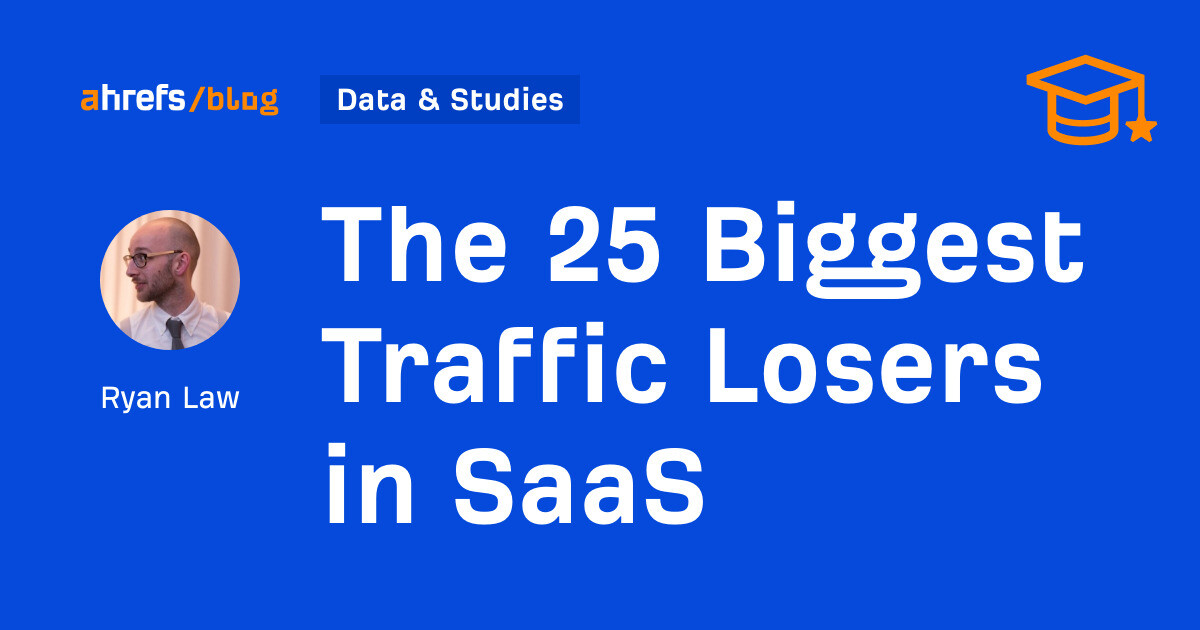 The 25 Biggest Traffic Losers in SaaS dlvr.it/TD1wH0