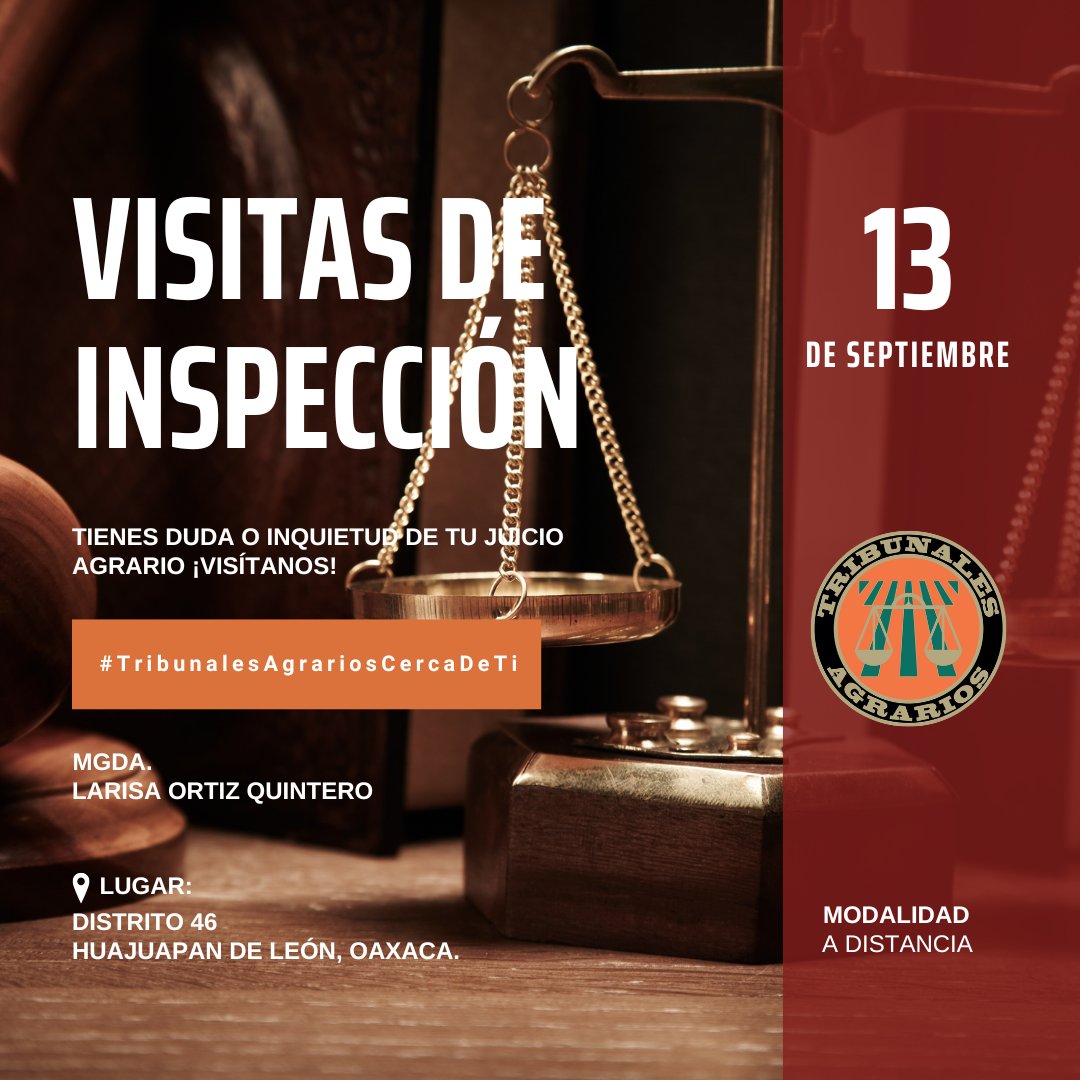 Tribunales Agrarios tweet media